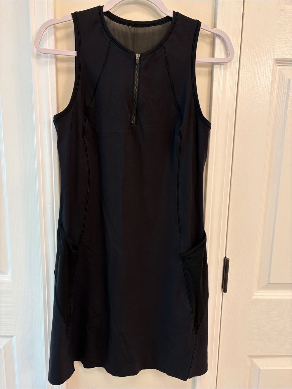 Athleta Black Activewear A-Line Dress